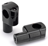 Gzp Blk Offset Risers H=3.25" Bars=1.25" Riser Zodiac Default Title