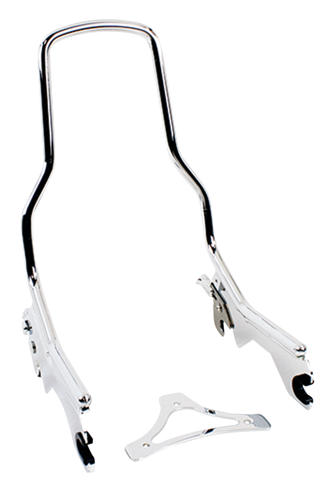 Det. Sissy Bar Standard Chrome Fxbb18 Up Detachable Sissy Bar V Twin Mfg Default Title
