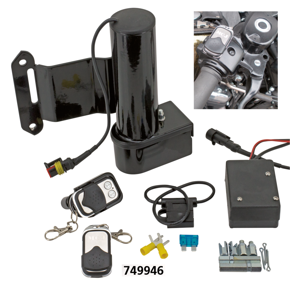 Mcj Remote Control Motor Dyna Exhaust Mounting Hardware & Accessory Mcj