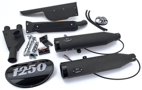 Mcj Adj. Exhaust Black Rh1250 S21 Up Full Exhaust System Mcj