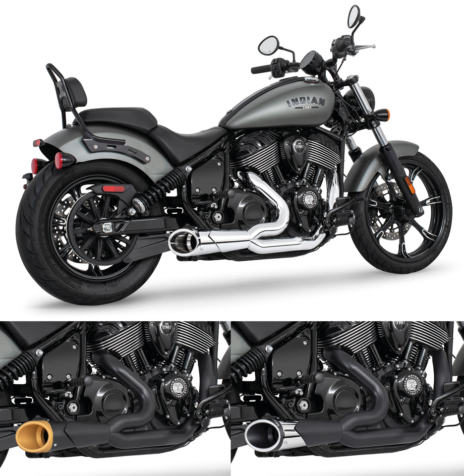 Combat 2 1 Shorty Ch W/ Ch Chief22 Up 2-1 Full Exhaust System Freedom Performance Exhaust