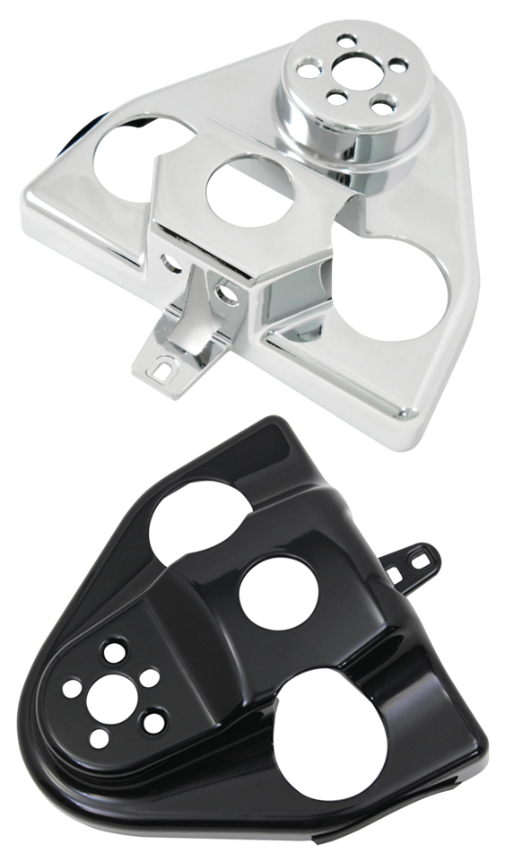 Handlebar Riser Cover Chrome Flhr03 13 Handlebar Riser Mounts V Twin Mfg