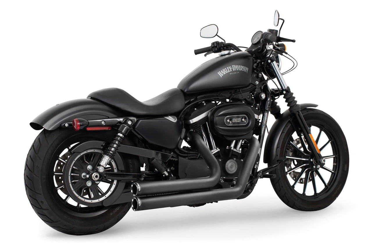 E2 Xl04 06 Indep Blk/Blk 2-2 Full Exhaust System Thorcat Exhaust Default Title