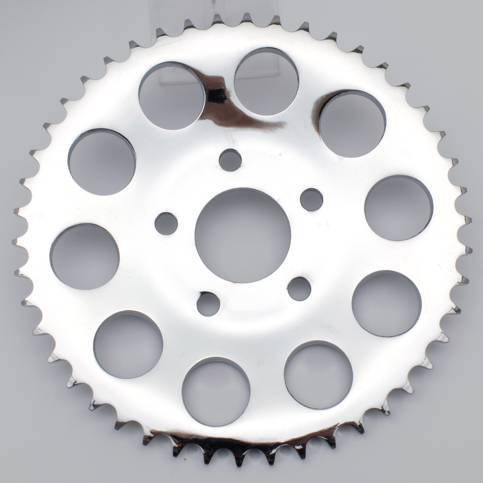 Gzp Sprocket Fxr Rear 46 T. Chrome Plated Sprocket & Pulley Zodiac Default Title