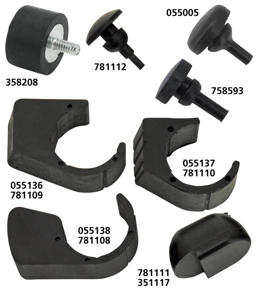 Gzp Bumper Rubber #11451, 11469