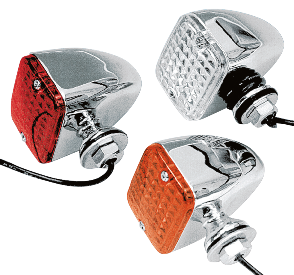 Gzp Mini Running Red Turn Signals & Multi Function Lights Zodiac