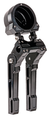 10" Adj. Risers/Gauge Black Fxlrs22 Up Handlebar Risers Vity's Design Default Title