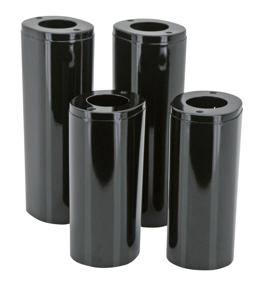 Gzp Black Slider Cvrs, Pair 45964 49/86/ Fork Slider Cover Zodiac