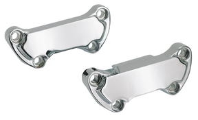 Gzp Scalloped Handlebar Clamp W/O Ski Handlebar Risers Zodiac