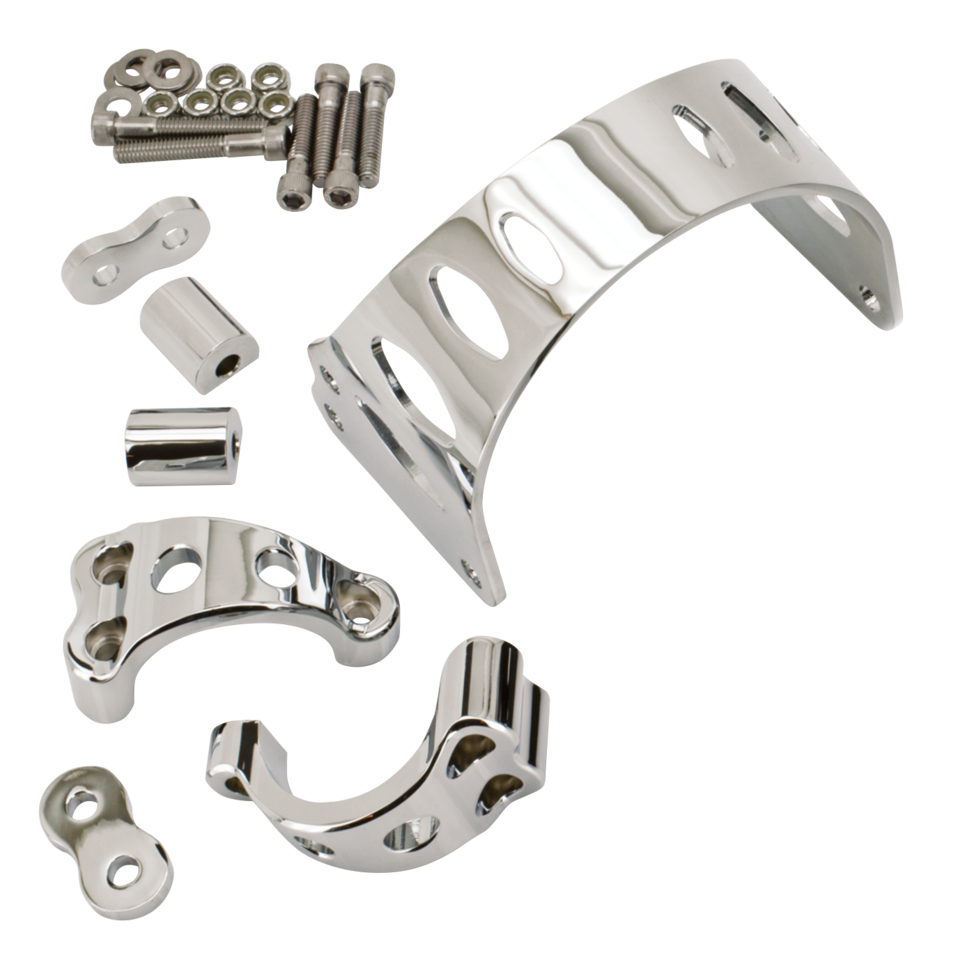 Gzp Tomahawk Chrome Forkbrace Kit Fxd06 Fork Brace Zodiac Default Title