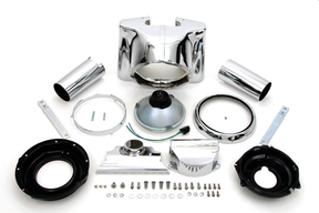 Gzp Chr 7" Headlight Nacelle Kit Dot App Headlights Zodiac Default Title