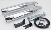 Mcj Royal Slip Ons Fxdb17 Chrome Slip-On & Muffler Mcj Default Title