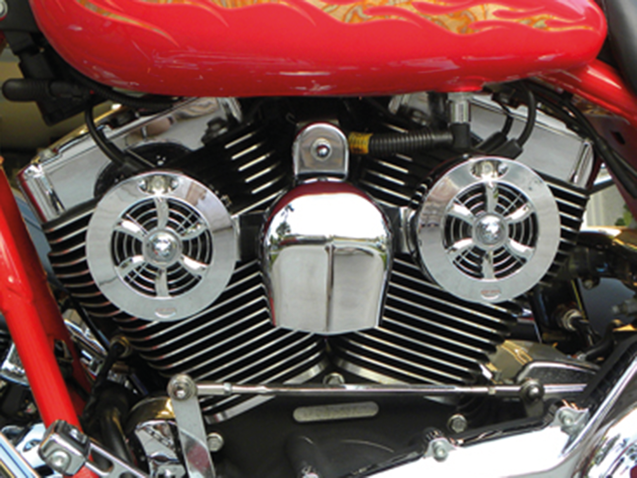 Dual Cool Hurricane Chrome Bt99 Up Engine Cooling Dual Cool
