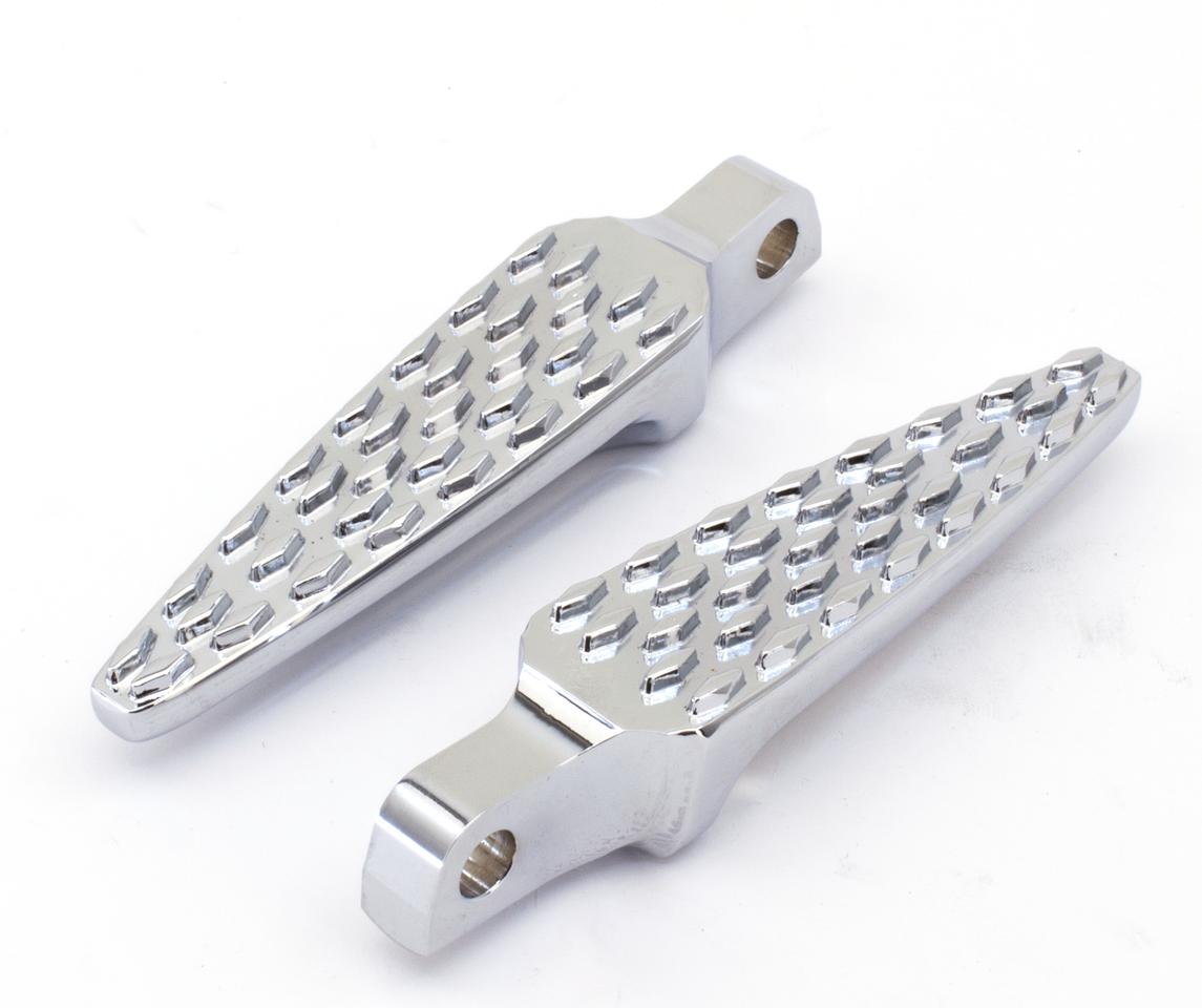 Gzp Argyle Straight Footpegs Chrome Foot Peg Zodiac Default Title