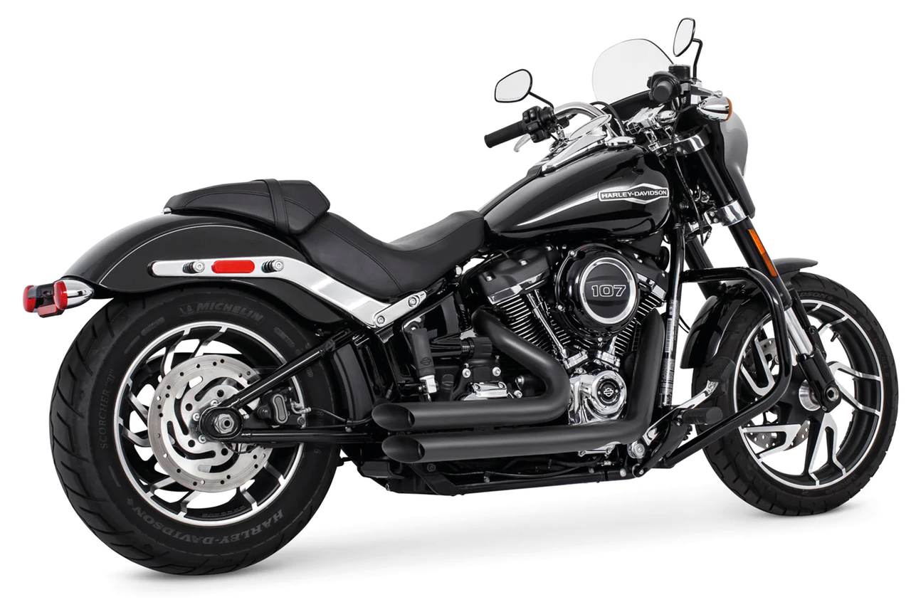 Amendment Side Slash St18 Up Blk X 2-2 Full Exhaust System Freedom Performance Exhaust Default Title
