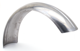 Round Ribbed Fender 16 17" Wheel 160mm Rear Fenders Chop It Default Title