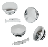 Gzp Chr Domed Gascap & Paint Saver Set Gas Cap Zodiac Default Title