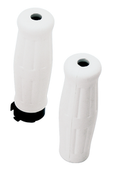 Gzp White Vintage Soft Grips Grip Zodiac Default Title