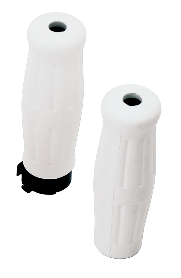 Gzp White Vintage Soft Grips Grip Zodiac Default Title