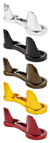 P16 39mm FORK BRACE W/DUST GUARDS Polish P16 Powerplant Motorcycle Co. Default Title