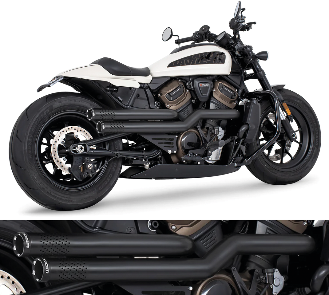 Mid Staggered Bl/Cb Star Rh1250 S 21 Up 2-2 Full Exhaust System Freedom Performance Exhaust Default Title