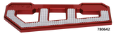 Racing Floorboards Red W/ Diamond Ice Floorboard Vity's Design Default Title