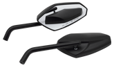 Gzp Black Deluxe Street Rod Mirrorset Mirror & Component Zodiac Default Title