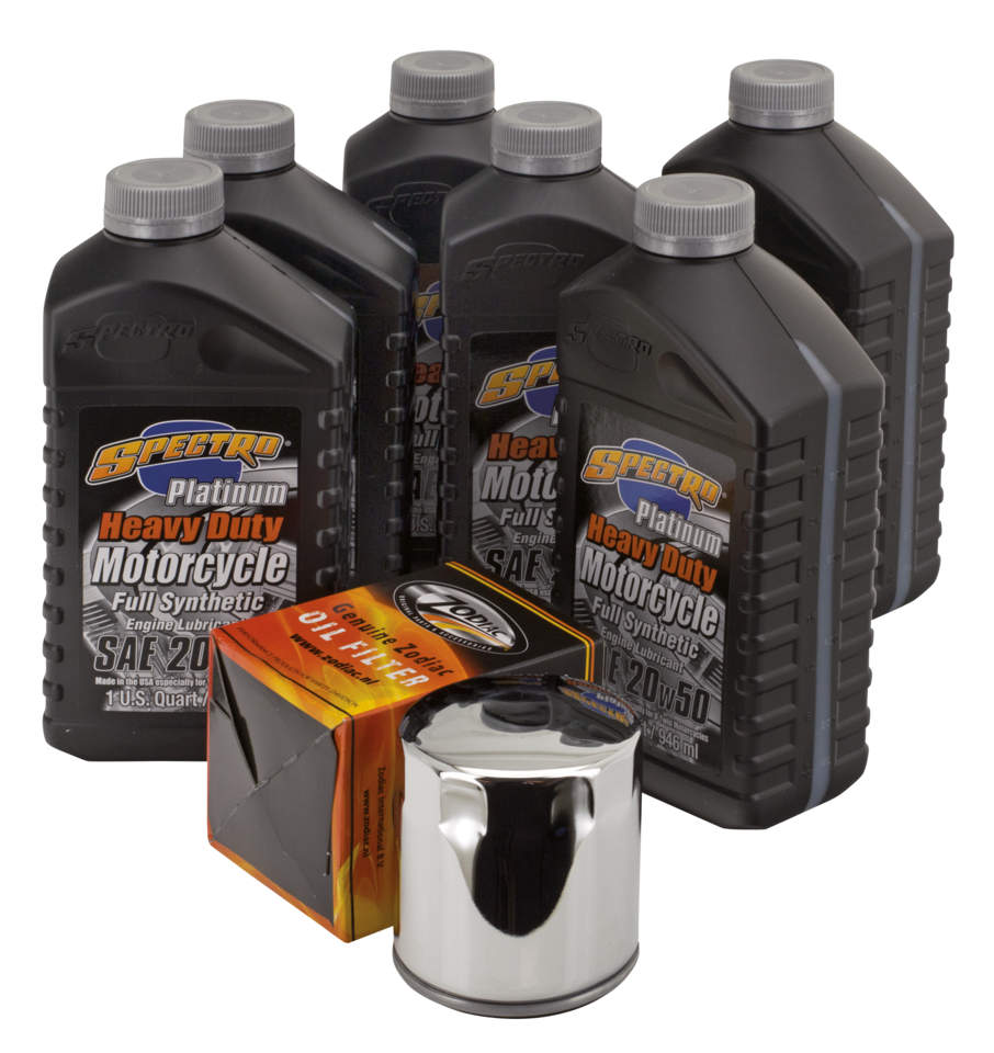 Twin Cam V Syn Total Oil Service Kit Chro Oil Change and Service Kit Spectro Oils Of America Default Title