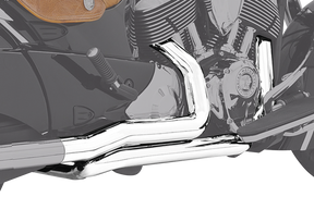 Freedom True Dual Header Chr Vintage/Cla 2-2 Exhaust Header Freedom Performance Exhaust Default Title