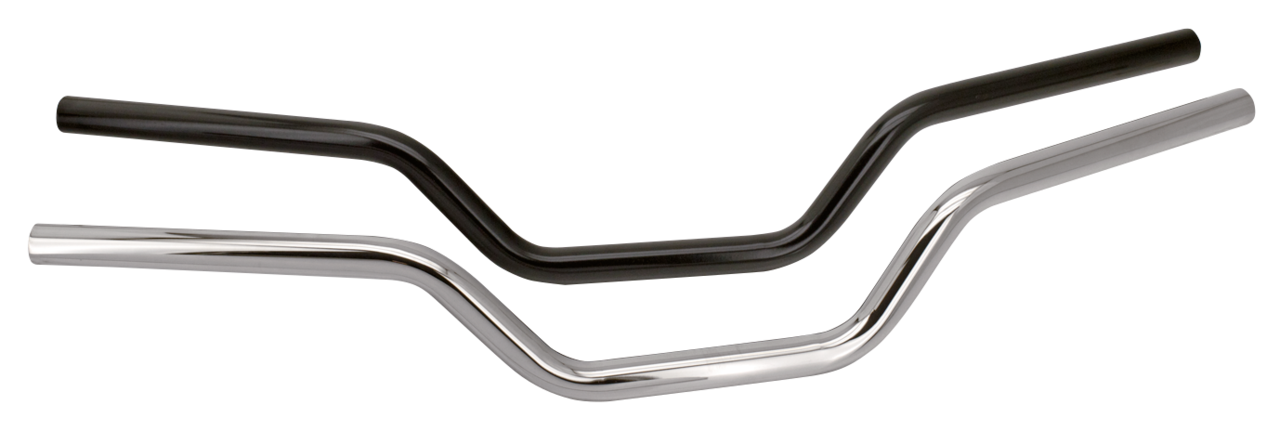Zcp Dirt Track High Chrome Dimpled 4 1/2 One Inch Diameter Handlebars Zodiac