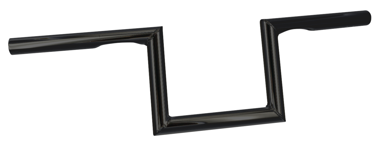 Zcp Ol'skool Z Dimpled Black One Inch Diameter Handlebars Zodiac Default Title