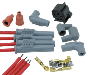 Msd Super Conduct Plug Wires (Nitro) Red Ignition Systems Msd Ignition