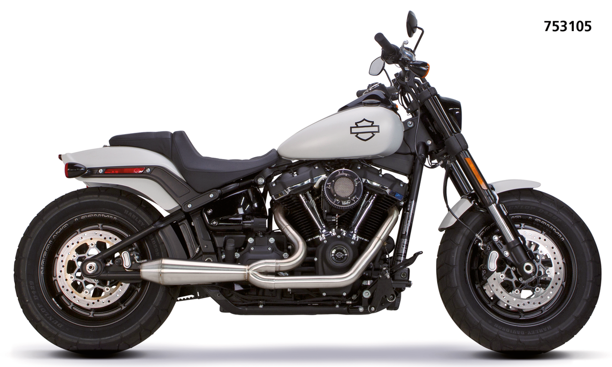 2Bros ST18-up 2-1 GEN 2 brushed inox Full Exhaust System Two Brothers Racing