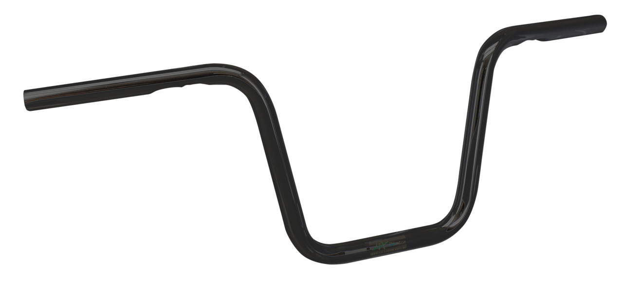 Fehling Narrow Ape 1" 25cm High Black One Inch Diameter Handlebars Crc Custom Parts Default Title