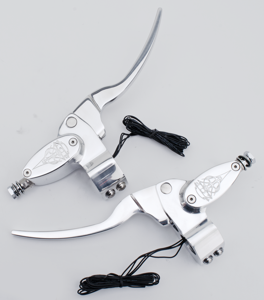 Zcp Polish Billet H/B Contr Hydr Clutch Handlebar Controls Zodiac Default Title