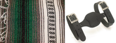 T Leather Holder Blk W/Zpn755303 Blanket Indispensables Texas Leather Default Title