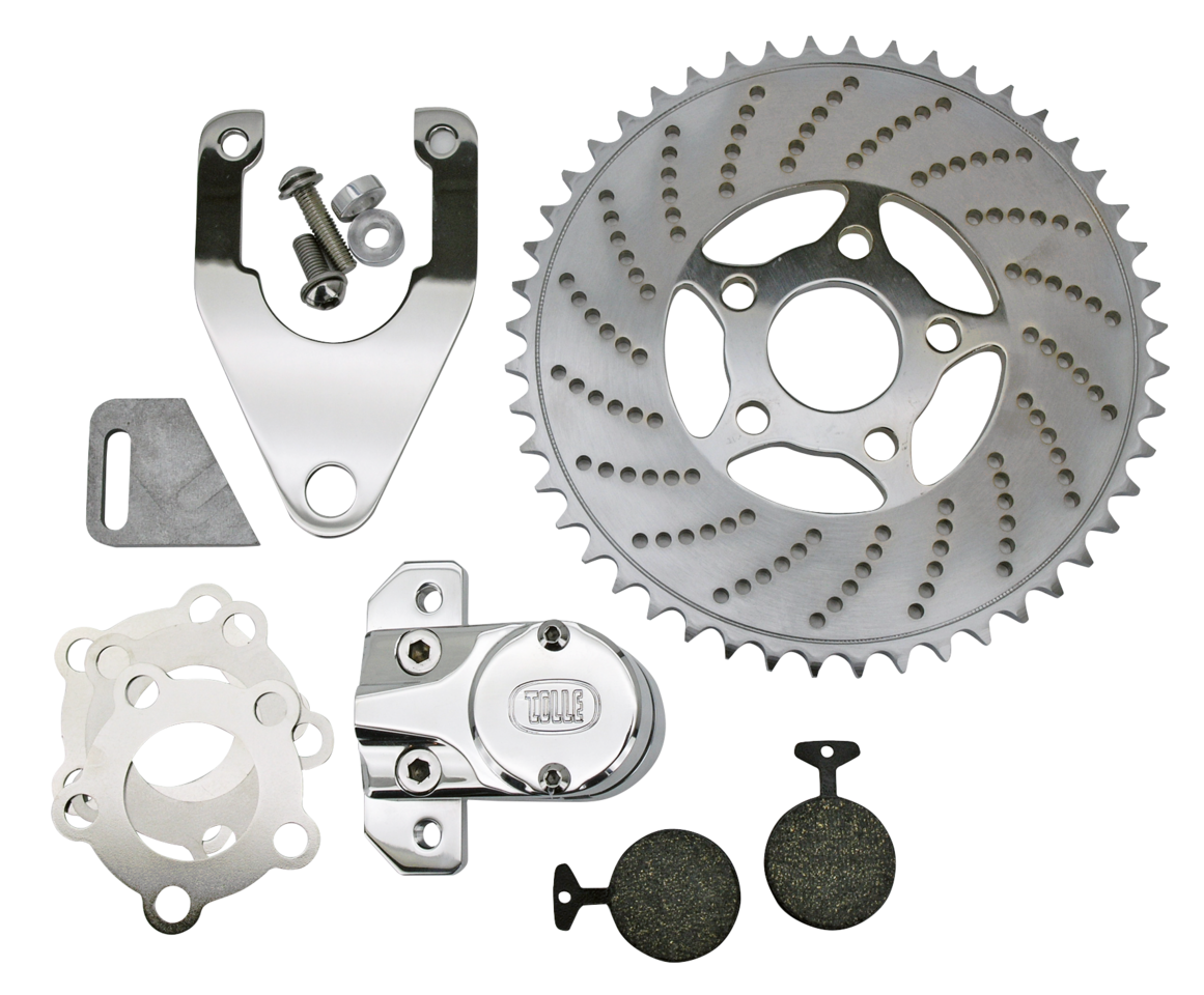 Sprocket Disc Kit Drilled 48 T Zn. Brake Component Tolle