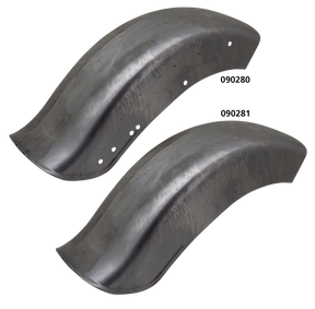Gzp 9" Wide Fat Bob Fender W/O Holes Rear Fenders Zodiac Default Title
