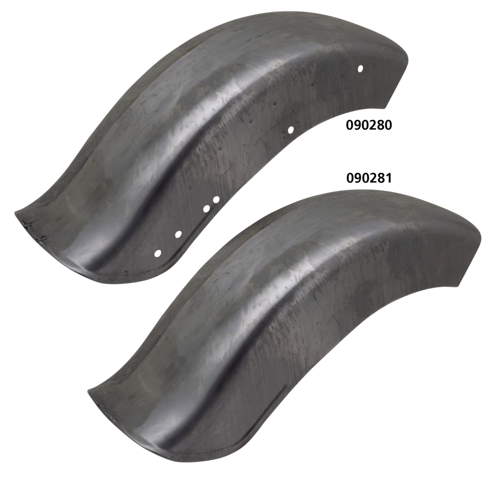 Gzp 9" Wide Fat Bob Fender W/O Holes Rear Fenders Zodiac Default Title