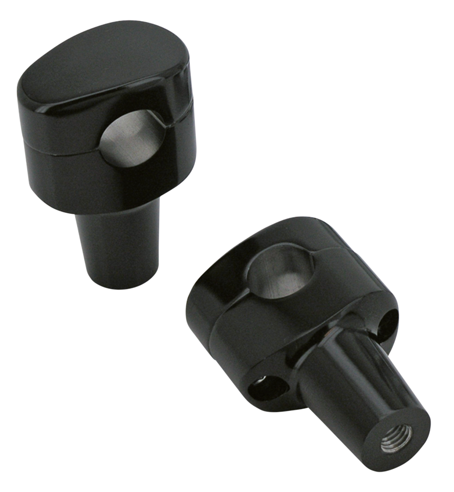 Gzp Black 3" Riser Set For 1" Handleb Riser Zodiac Default Title