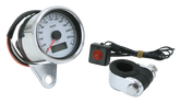 Gzp 60mm Mini Electr Speedo White Face 9 Speedometer Zodiac Default Title