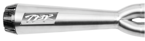 2Bros ST18-up 2-1 Inox w/carbon cap Full Exhaust System Two Brothers Racing