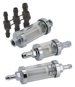 Gzp Short Fuel Filter 1/4 Inch "See Thro Fuel Filter Zodiac