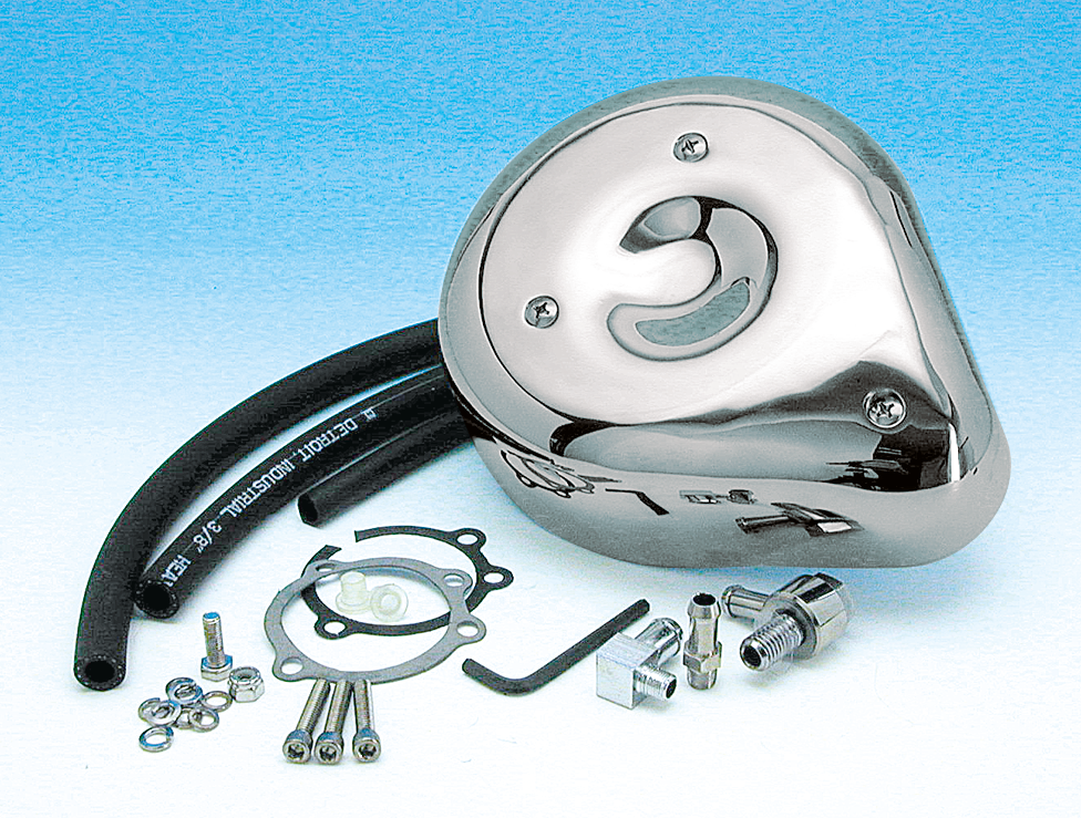 Gzp Chrome Air Cleaner Kit Buell Air Cleaner & Component Zodiac Default Title
