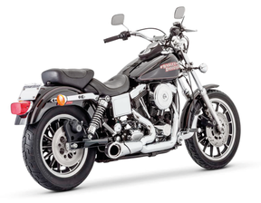 Fxd91 05 Turnout 2 1 Ch/Bk (4.5") 2-1 Full Exhaust System Freedom Performance Exhaust