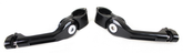 Adj. Peg Mounts Angled 5" Long Black Highway Peg & Mount V Twin Mfg Default Title