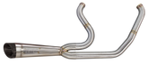 2Bros Comp-S 2-1 short FLH/T17-up SS/sls Full Exhaust System Two Brothers Racing Stainless Steel 17+ Touring