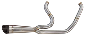 2Bros Comp-S 2-1 short FLH/T17-up SS/sls Full Exhaust System Two Brothers Racing Stainless Steel 17+ Touring