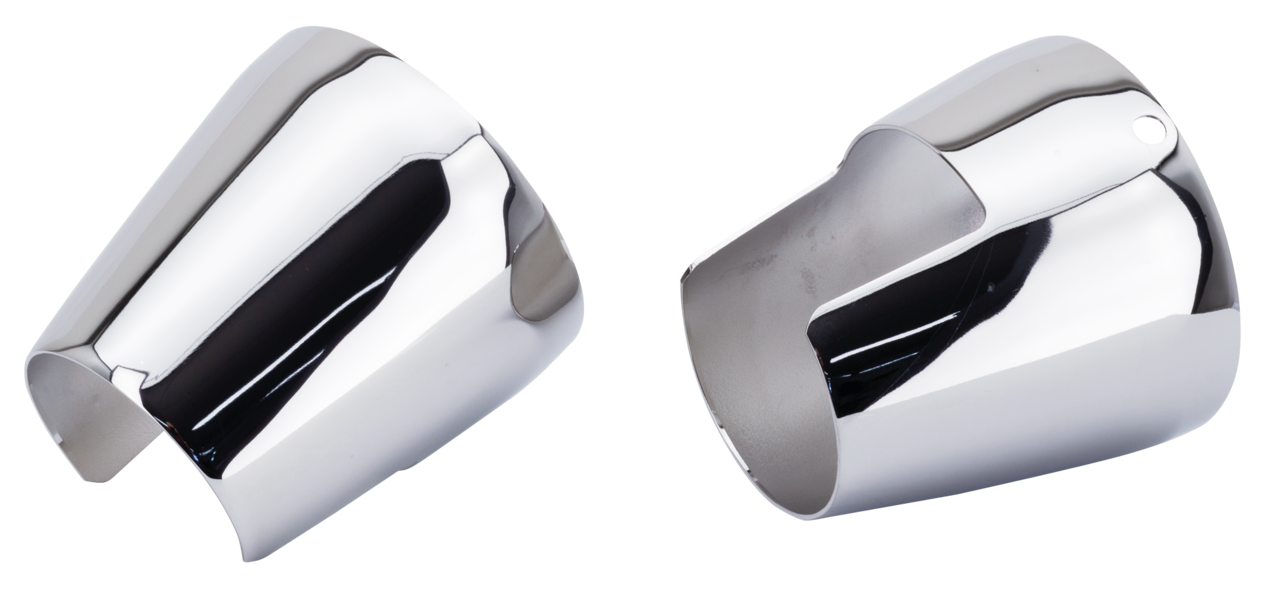Transition Cones Chrome F/4" Indian Mffl Full Exhaust System Freedom Performance Exhaust Default Title