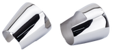 Transition Cones Chrome F/4" Indian Mffl Full Exhaust System Freedom Performance Exhaust Default Title